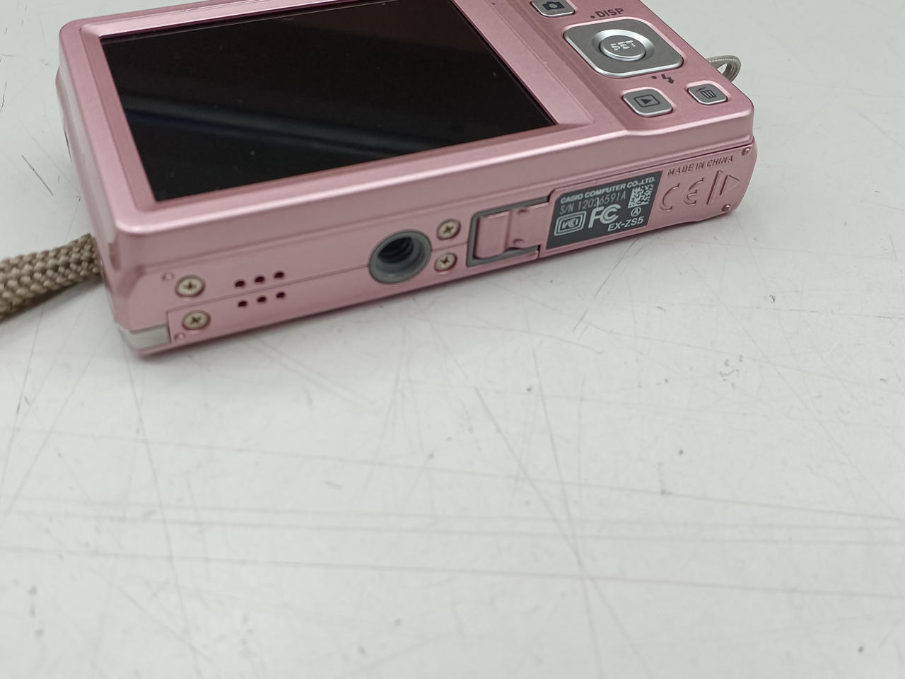 CASIO★デジタルカメラ　EX-ZS5　中古品 EXILIM 【中古】CASIO カシオ EX-ZS5 シルバー コンパクト