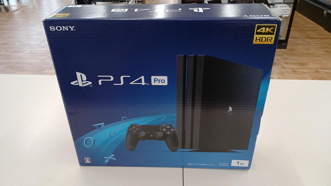 SONY - 新品未開封品　PS4 Pro 1TB Amazon.co.jp: PlayStation 4 Pro ジェット・ブラック 1TB (CUH