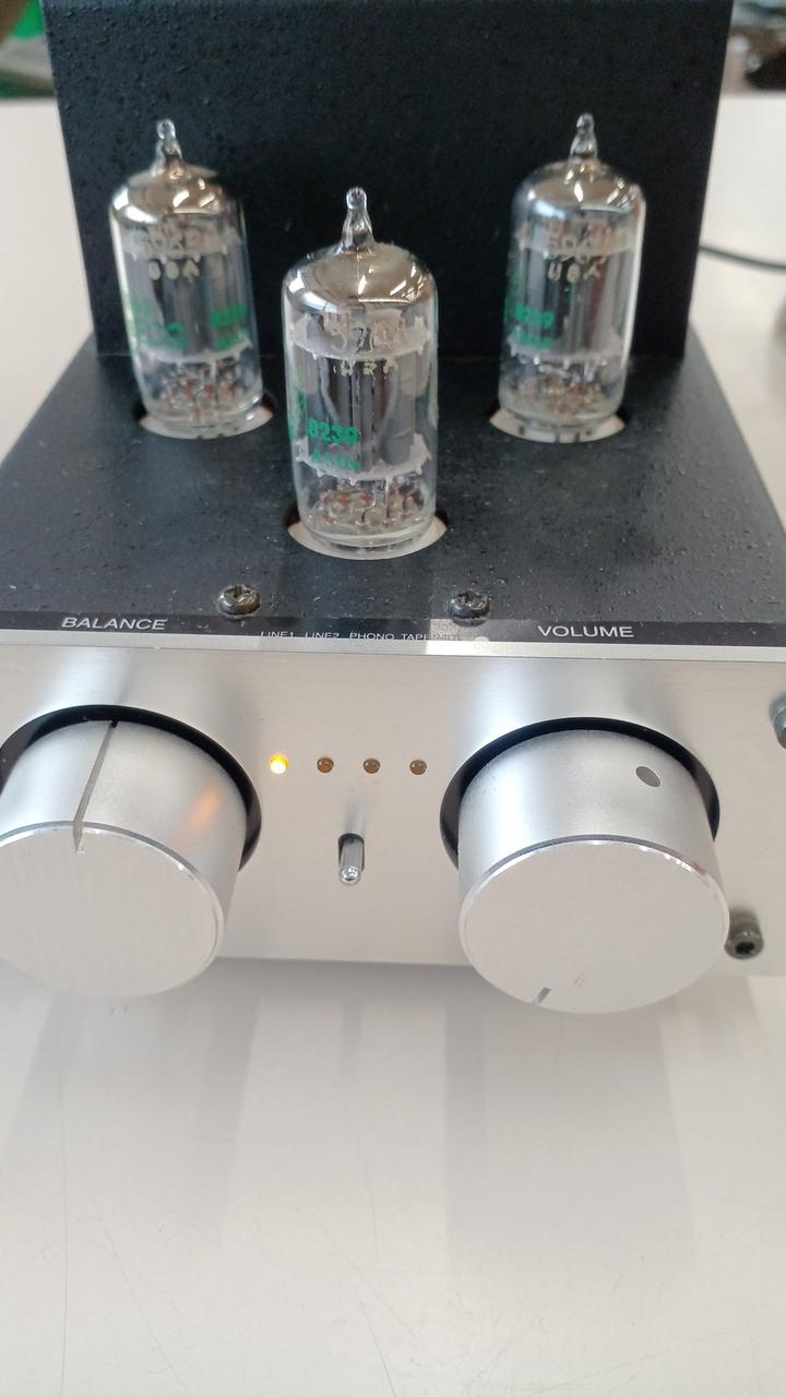 エレキット　ハイブリッドステレオプリアンプ TU-875 通電確認OK 現状品 高額買取実施中!!】ELEKIT 真空管ハイブリッドステレオ