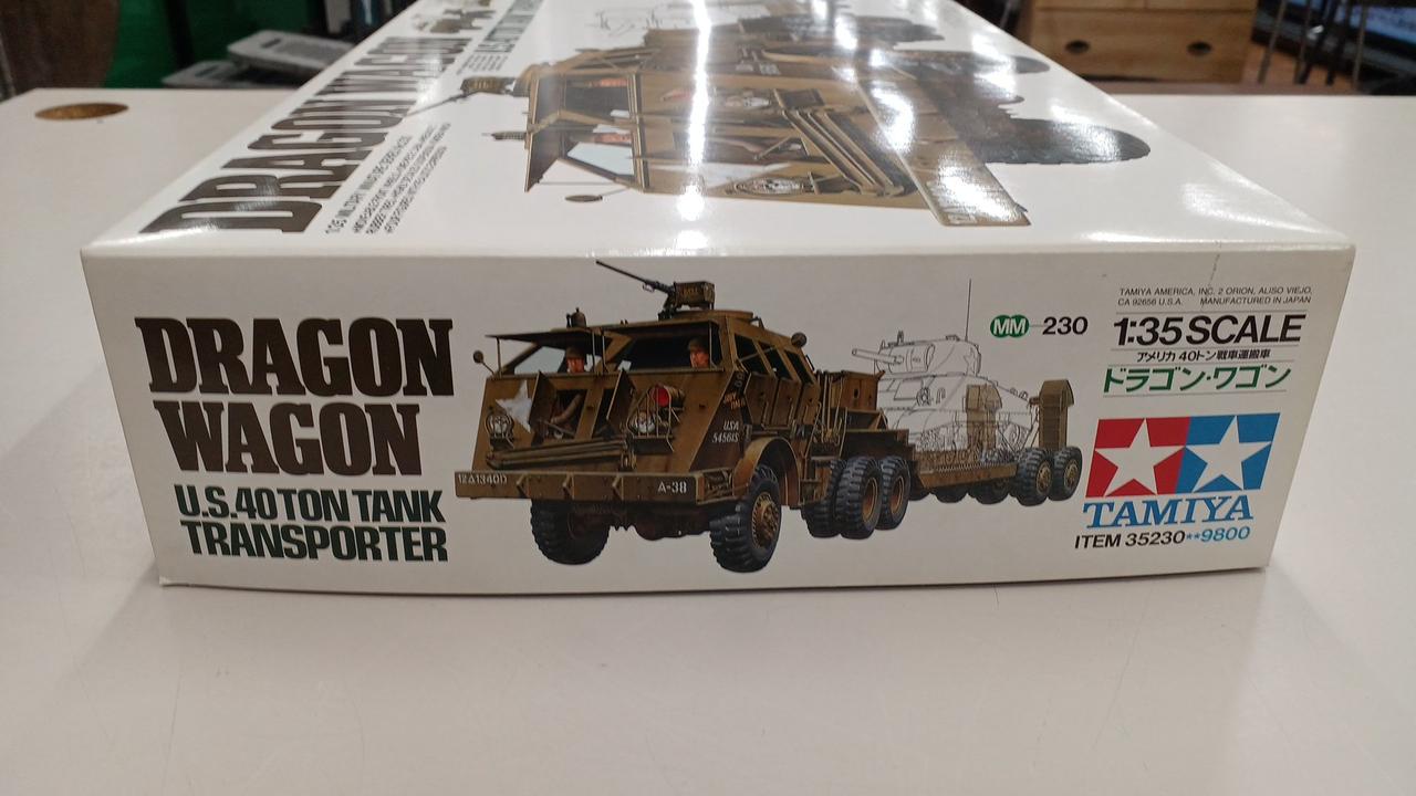 TAMIYA ドラゴンワゴン U.S. 40トン タンクトランスポーター TAMIYA ドラゴンワゴン U.S. 40トン タンクトランスポーター タミヤ 1