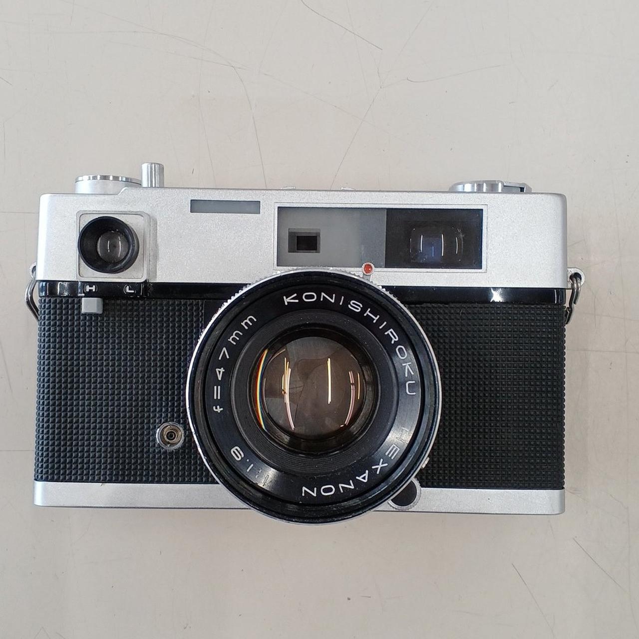 Konica フィルムカメラ 折りたたみ式 黒ジャバラ Konica フィルムカメラ 折りたたみ式 黒ジャバラ