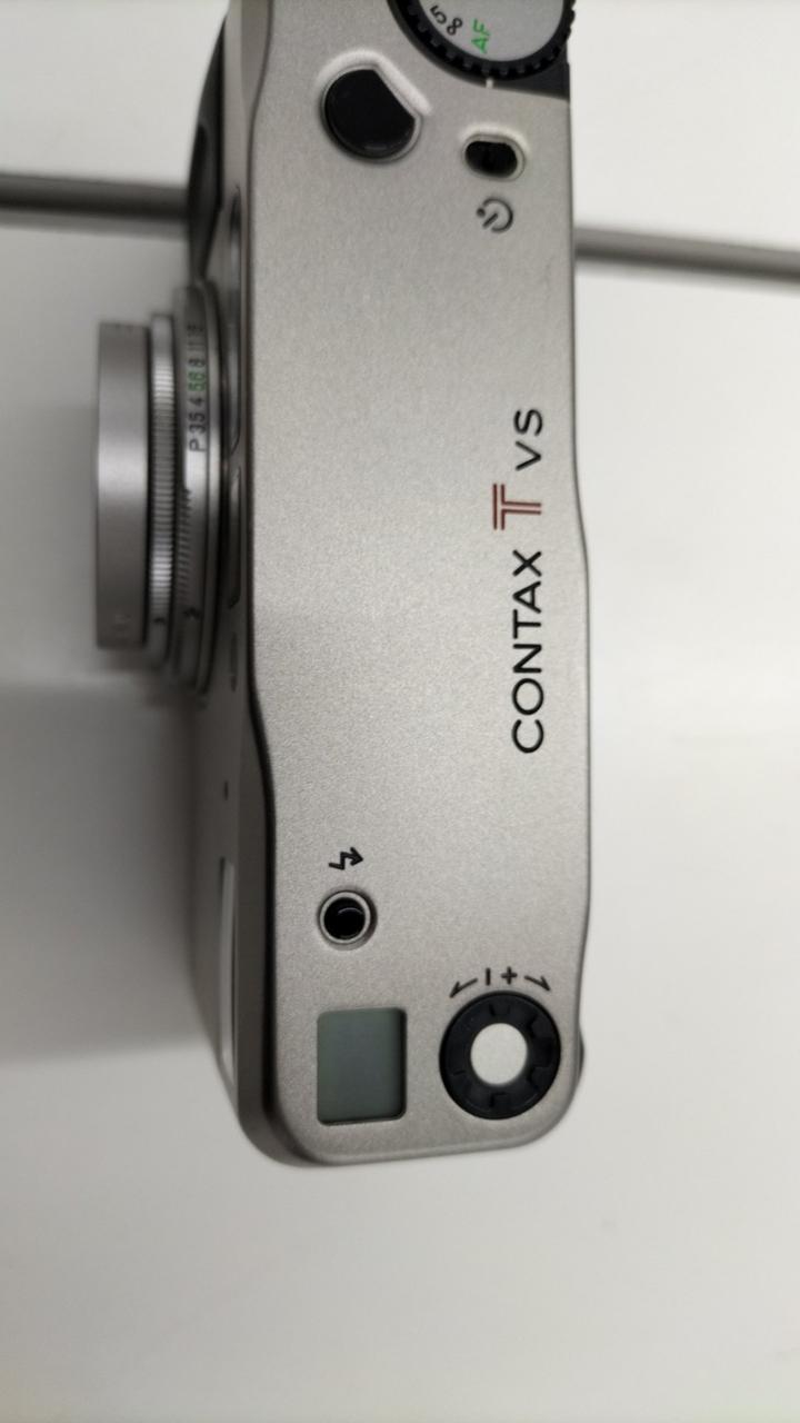 【美品】CONTAX T コンパクトフィルムカメラ シルバー 中古】CONTAX コンタックス Tix シルバー コンパクトフィルム