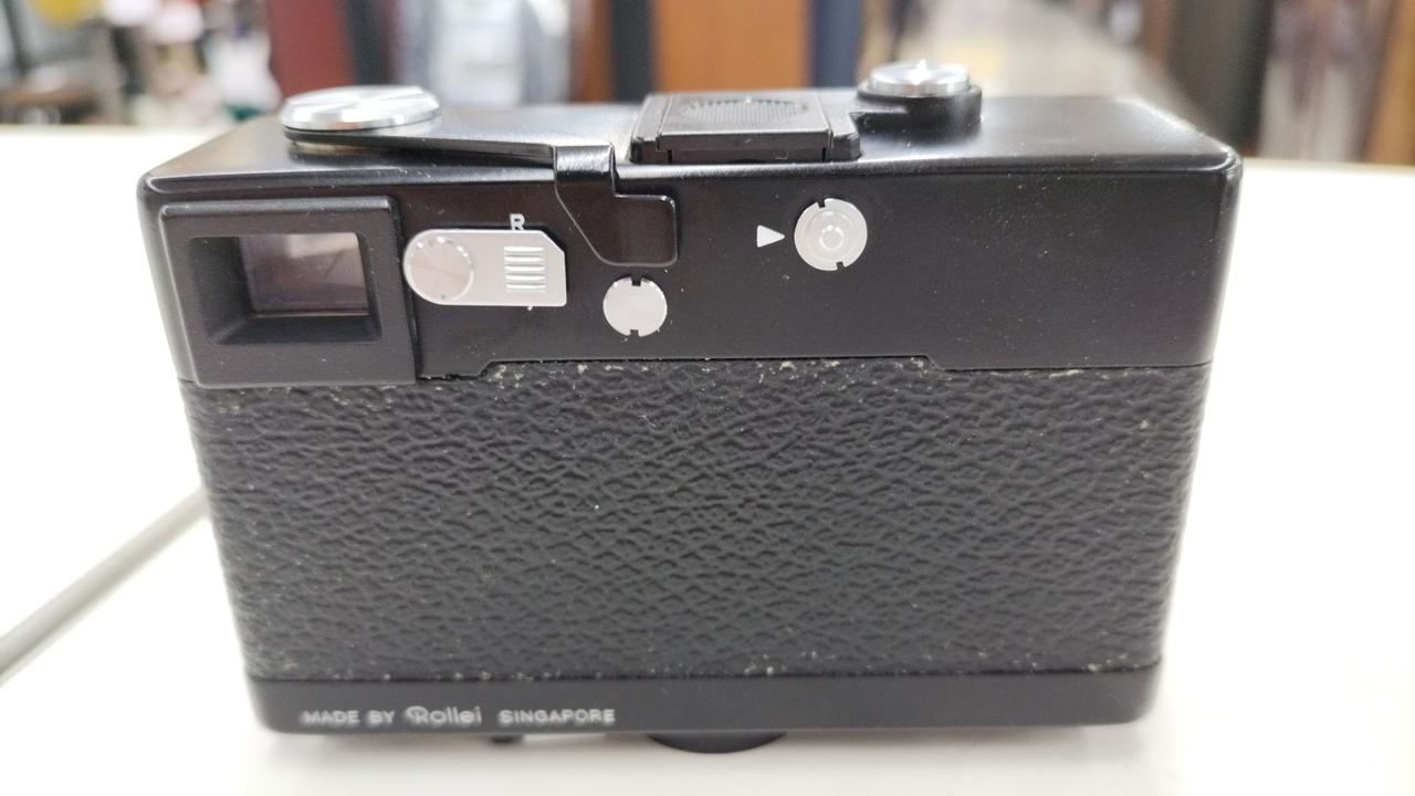 フィルムカメラ Rollei35te 中古】Rollei ローライ 35S ブラック コンパクトフィルムカメラ