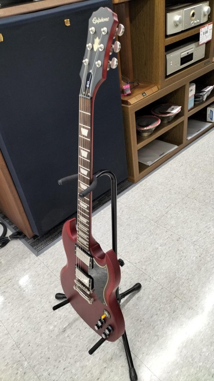 Epiphone SG エピフォン 音出し未確認 スタンド付き ジャンク品 Epiphone SG エピフォン 音出し未確認 スタンド付き ジャンク品