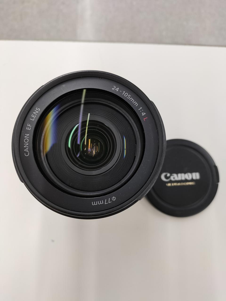 Canon - （週末特価）美品Lレンズ！EF24-105mm4L+NDフィルター(ND400) キヤノン(CANON)|レンズ|HARDOFFオフモール（オフモ