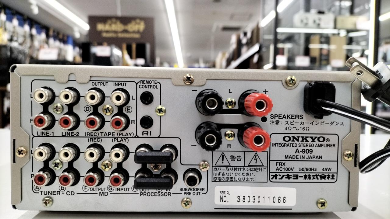 ONKYO プリメインアンプ ONKYO|プリメインアンプ|【ハードオフ公式通販】オフモール