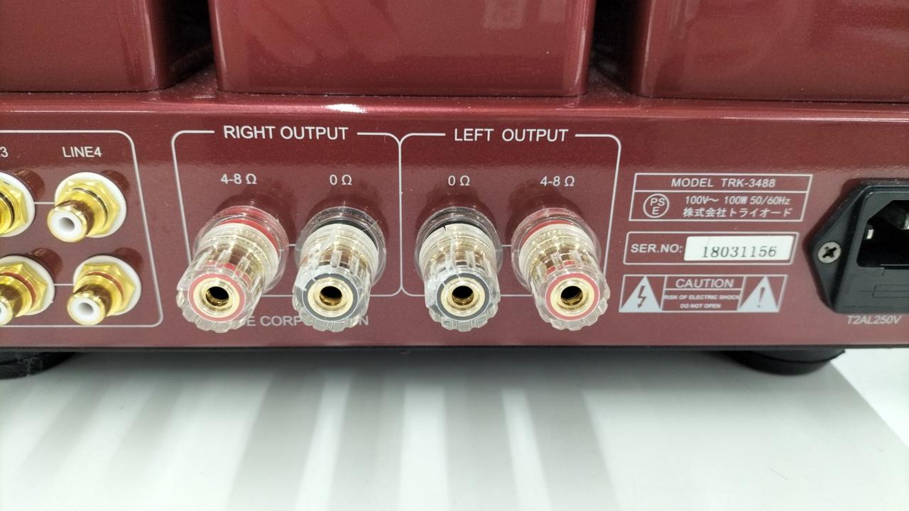 TRIODE TRK-3488 - EL34真空管アンプ** TRIODE TRK-3488 KIT 真空管アンプ組立キット (EL34シングル動作