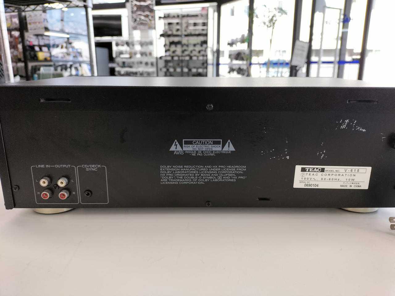 値下げ中　TEAC カセットデッキ ブラック ティアック(TEAC)|カセットデッキ|HARDOFFオフモール（オフモ