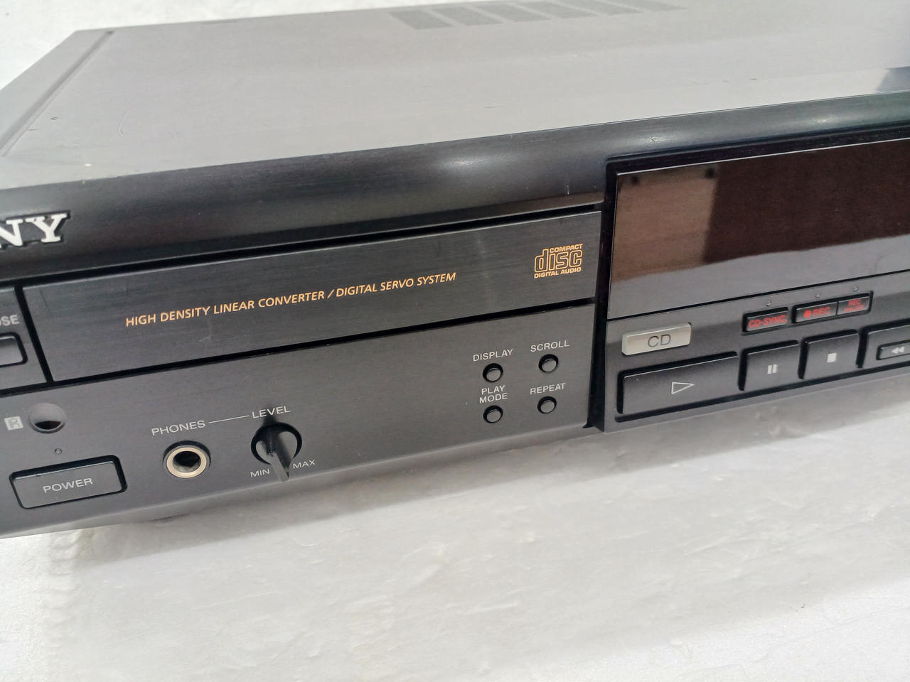 SONY CD/MDデッキ（MXD-D1）ジャンク ジャンクなSony MXD-D1をゲット | AS400プログラマーの日常