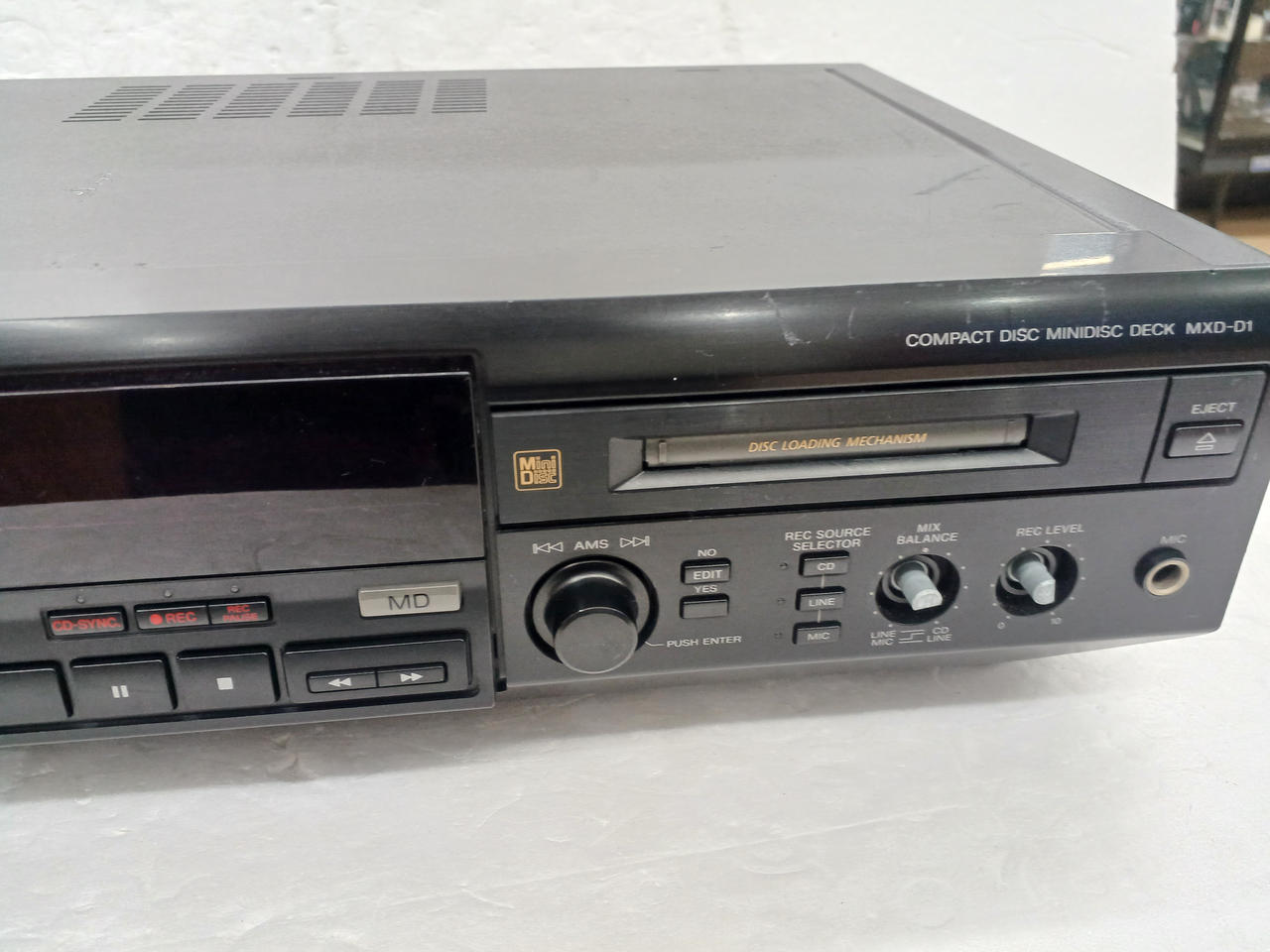 SONY CD/MDデッキ（MXD-D1）ジャンク ジャンク mxd-d1 SONY CDプレーヤー MDデッキ｜Yahoo!フリマ（旧