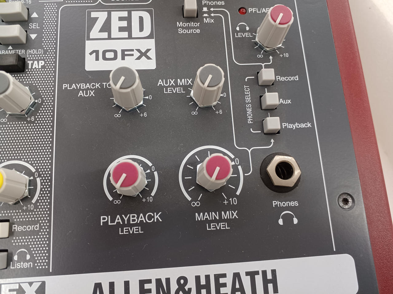 ALLEN&HEATH ZED 10アナログミキサー 現状品 Allen & Heath ZED-10 アナログミキサー｜FULL-TEN