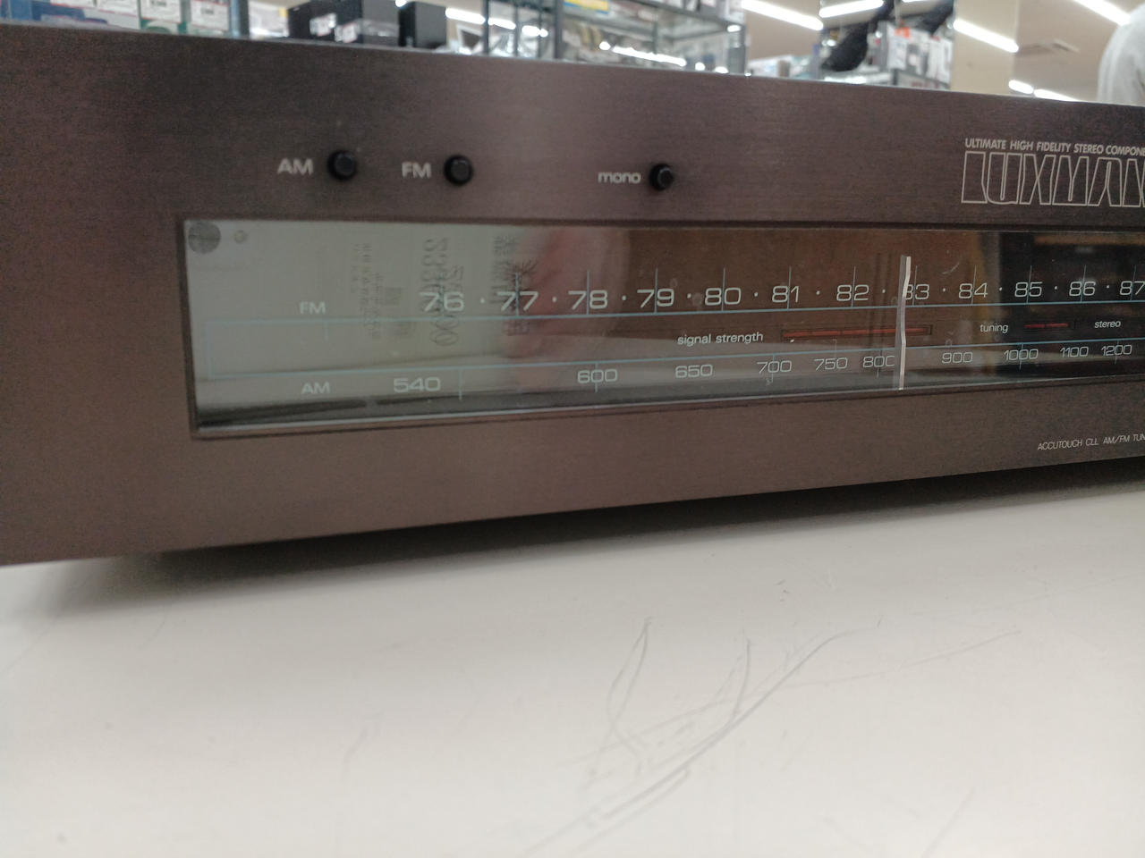 ラックスマンM8f LUXMAN M-8fの仕様 ラックスマン