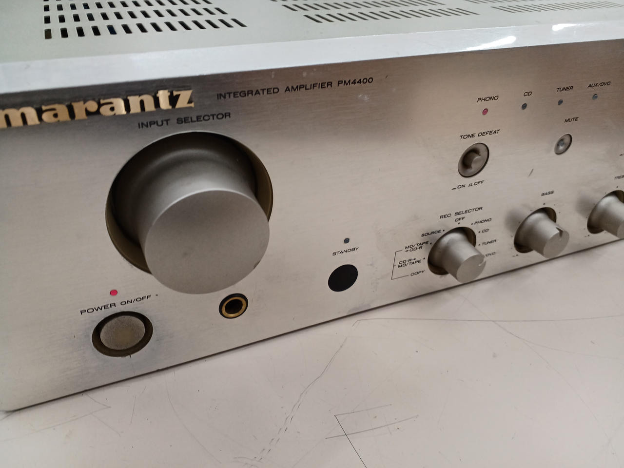 【通電確認済】Marantz PM4400 プリメインアンプ 動作確認済み marantz PM4400 マランツ プリメインアンプ｜Yahoo