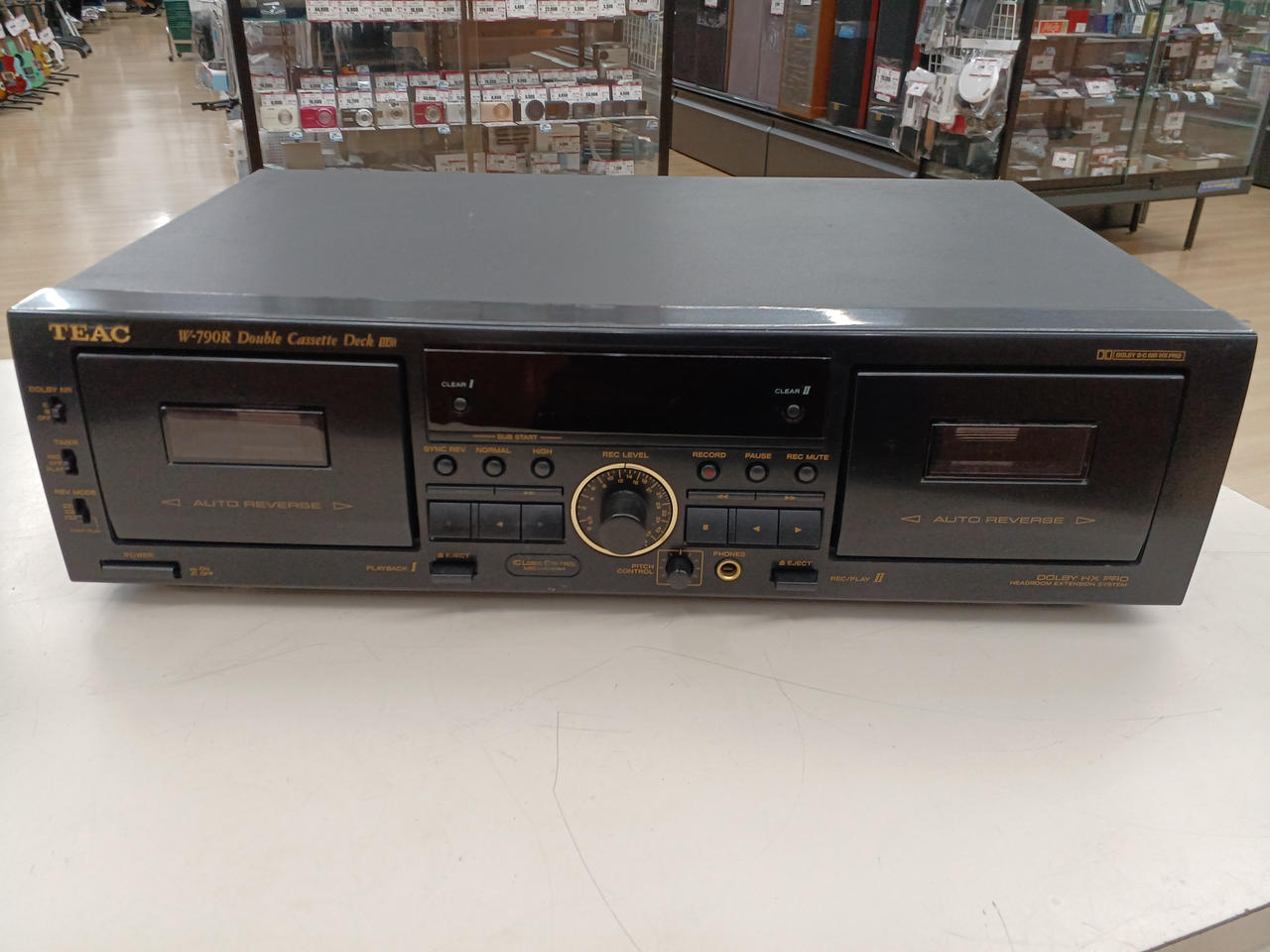 TEAC カセットデッキ　W-760R TEAC カセットデッキ W-760R TEAC W-760R Cassette Deck Junk