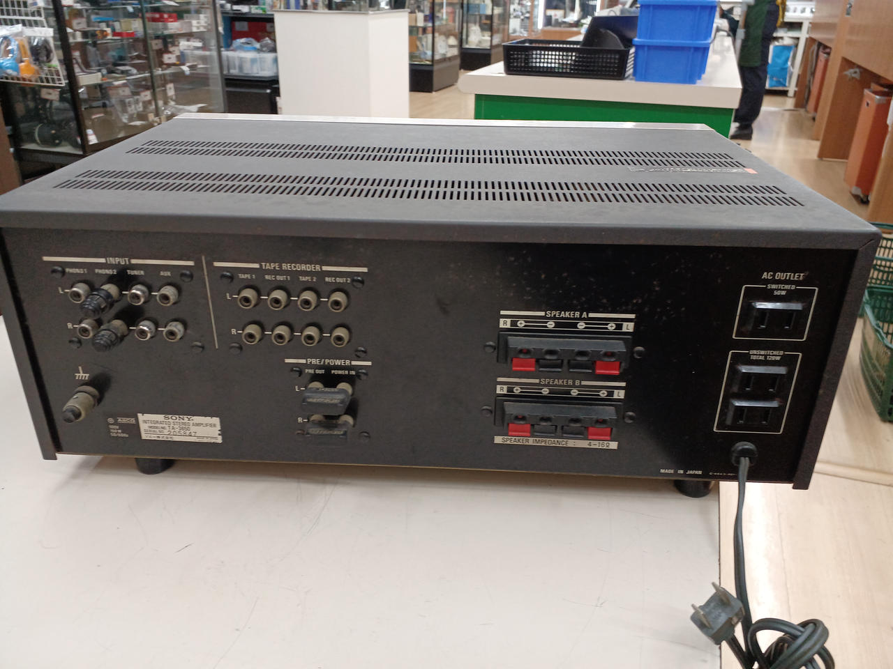 健*太様 SONY 555ESG プリメインアンプ。ジャンク品 SONY|※ジャンク※プリメインアンプ|【ハードオフ公式通販】オフモール