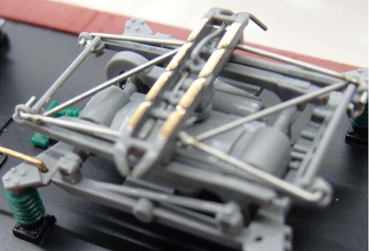 棒の様なパーツが手前側にないです。