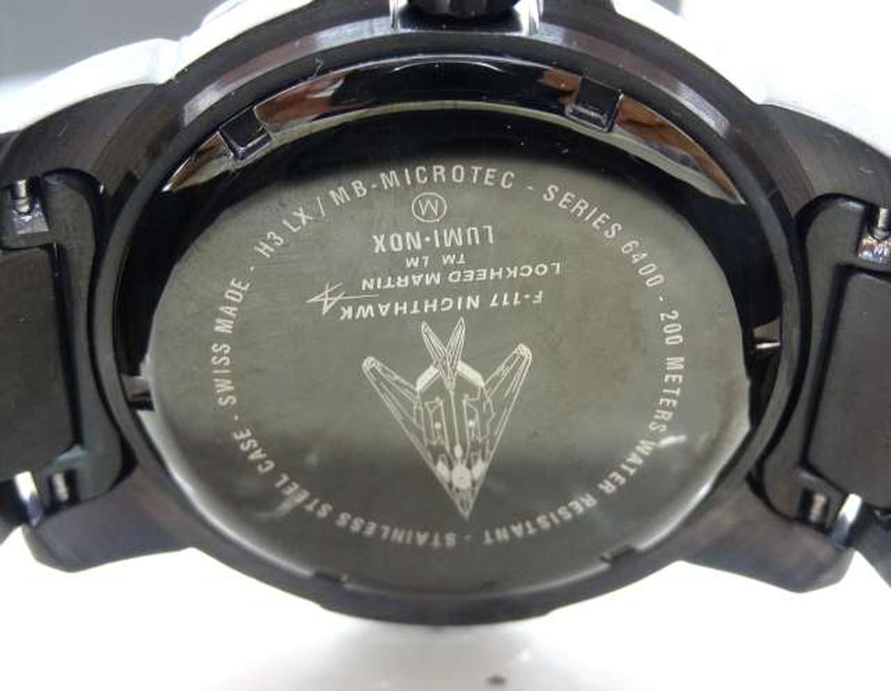 美品ルミノックスLUMINOX/クォーツ腕時計/アナログ/BLK3180 箱付き ルミノックス(LUMINOX)|クォーツ・アナログ腕時計|HARDOFFオフモール