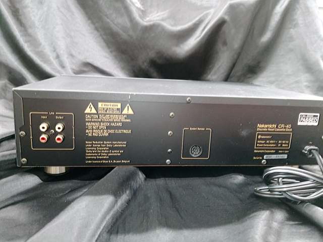 ⭐️動作品！　Nakamichi CR-40 高性能カセットデッキ Yahoo!オークション -「ナカミチ cr-40」の落札相場・落札価格