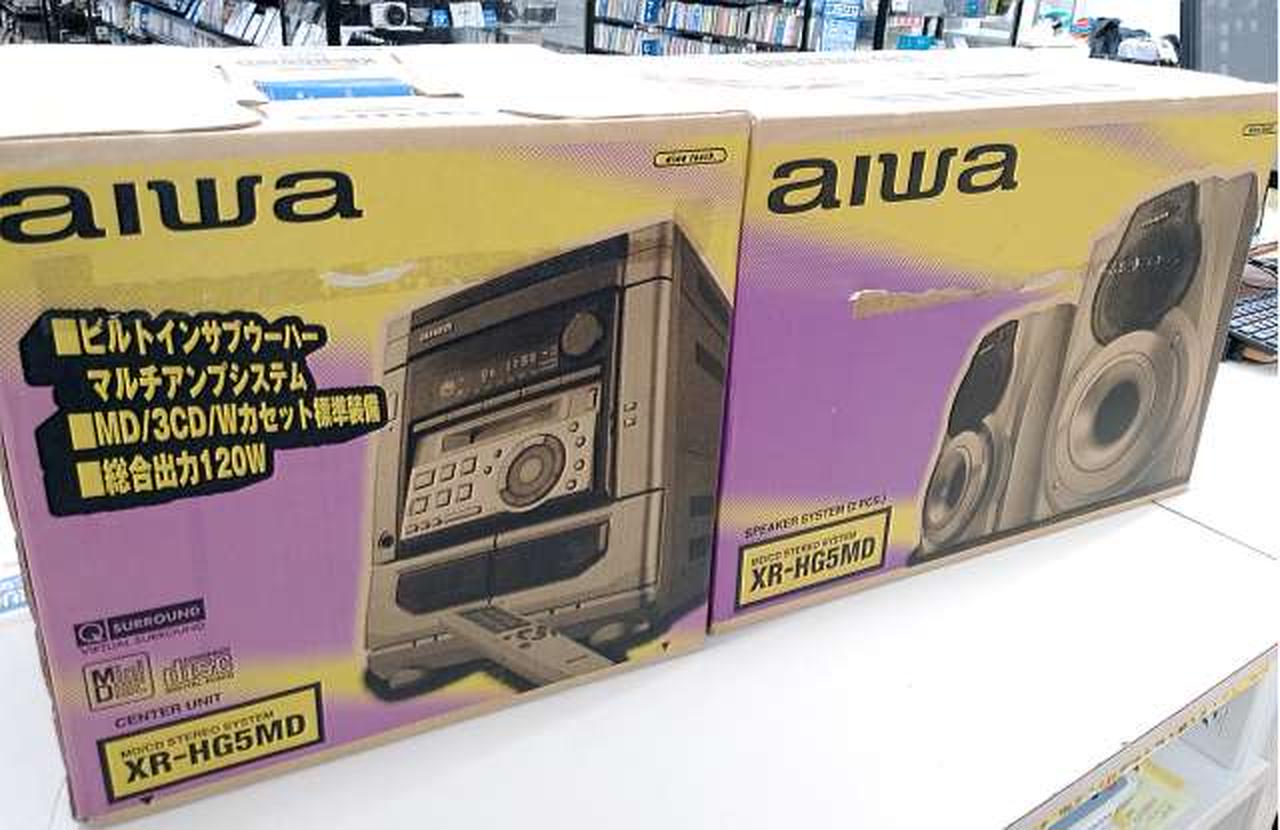 aiwa XR-HG5MD CD・MD・カセットデッキ aiwa XR-HG5MD CD・MD・カセットデッキ