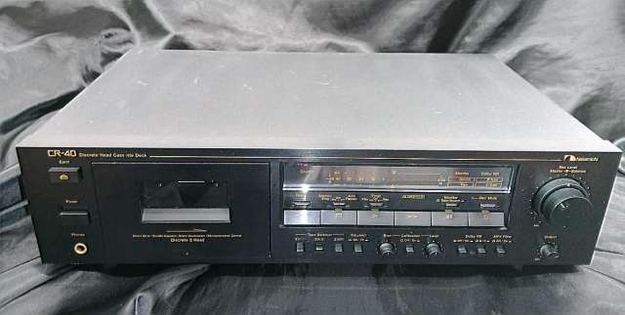 NAKAMICHI 型番：CR-40 ナカミチ カセットデッキ CR-40