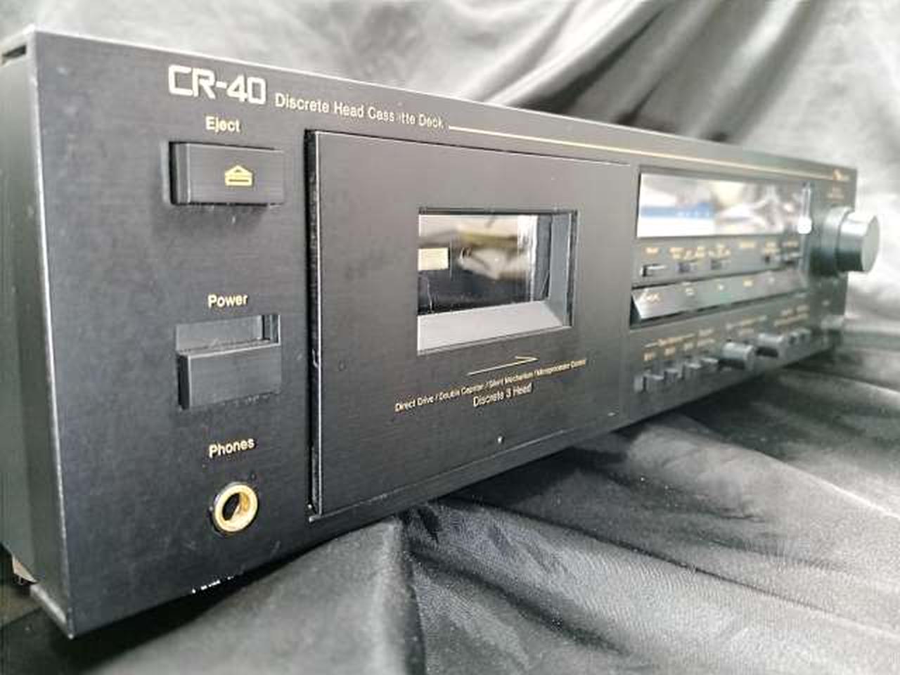 NAKAMICHI 型番：CR-40 ナカミチ カセットデッキ CR-40