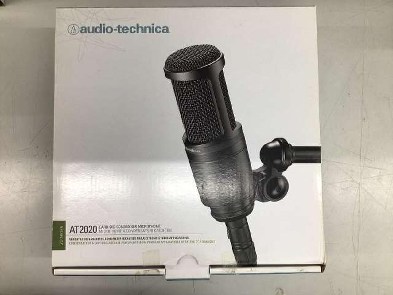 audio-technica コンデンサーマイク 未使用 オーディオテクニカ(AUDIO-TECHNICA)|コンデンサーマイク