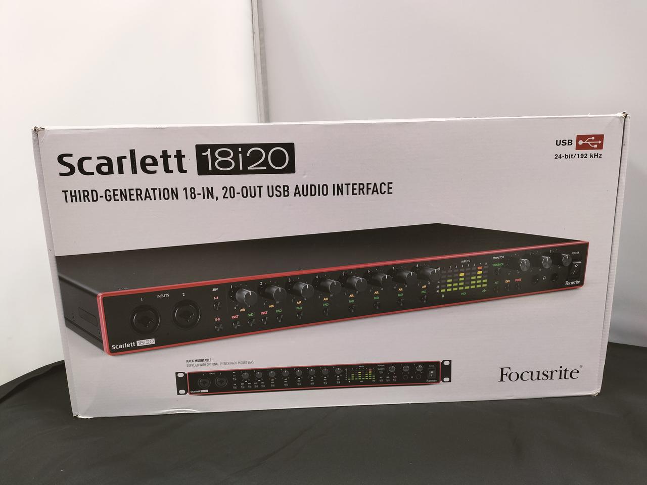 フォーカスライト(FOCUSRITE)|オーディオインターフェイス