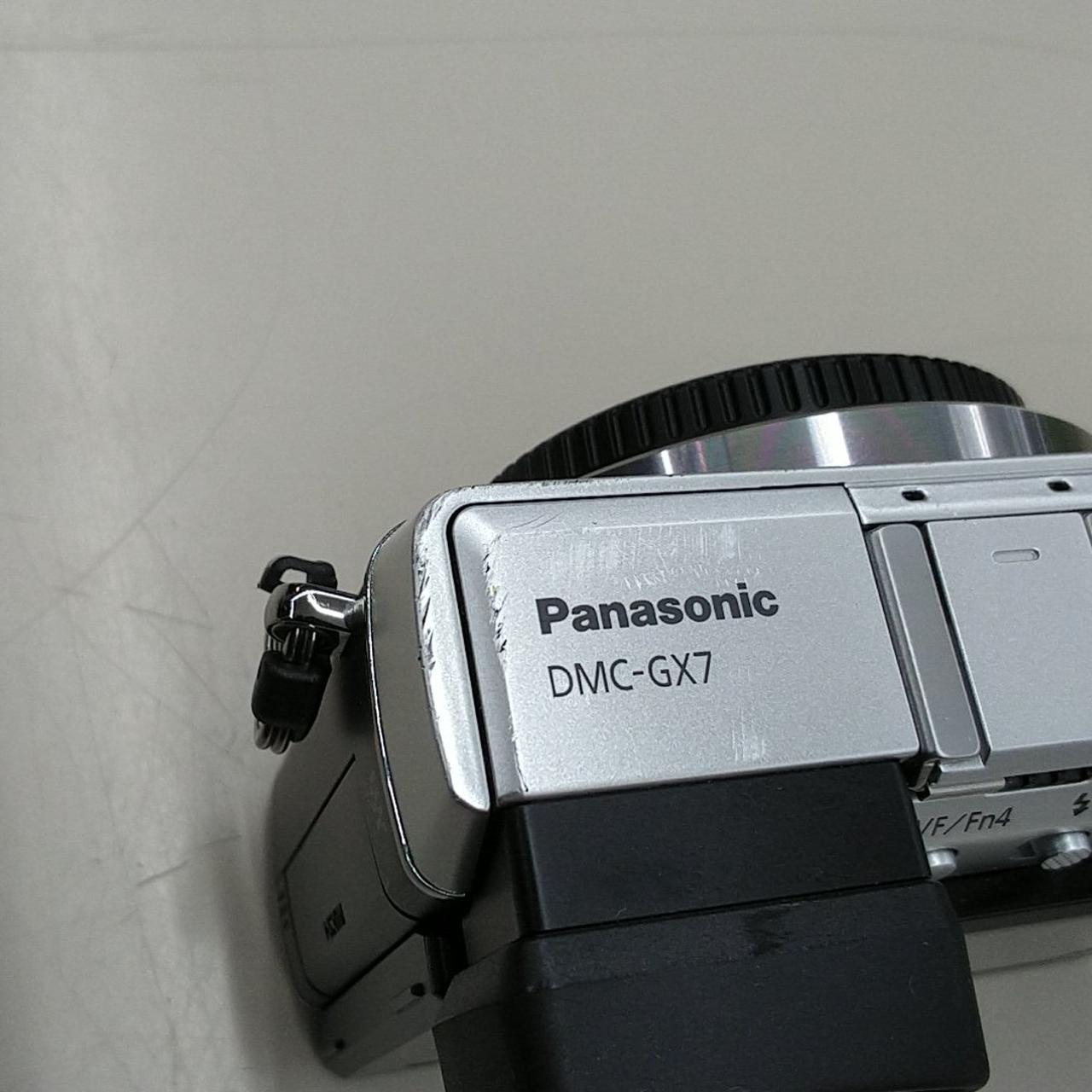 【ジャンク品・ボディのみ】Panasonic ミラーレス DMC-GX7MK2 パナソニック LUMIX DMC-GX7MK2-S ボディ シルバー | ミラーレス一眼