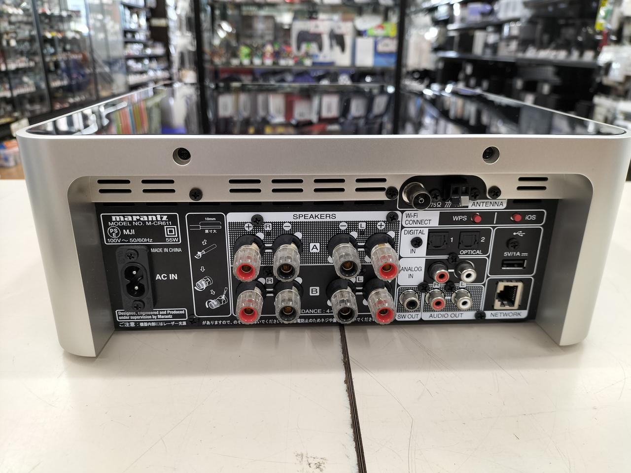 Marantz M-CR611 2017年製 ※ジャンク品 Marantz マランツ M-CR611 ネットワークCDレシーバー 2017年製