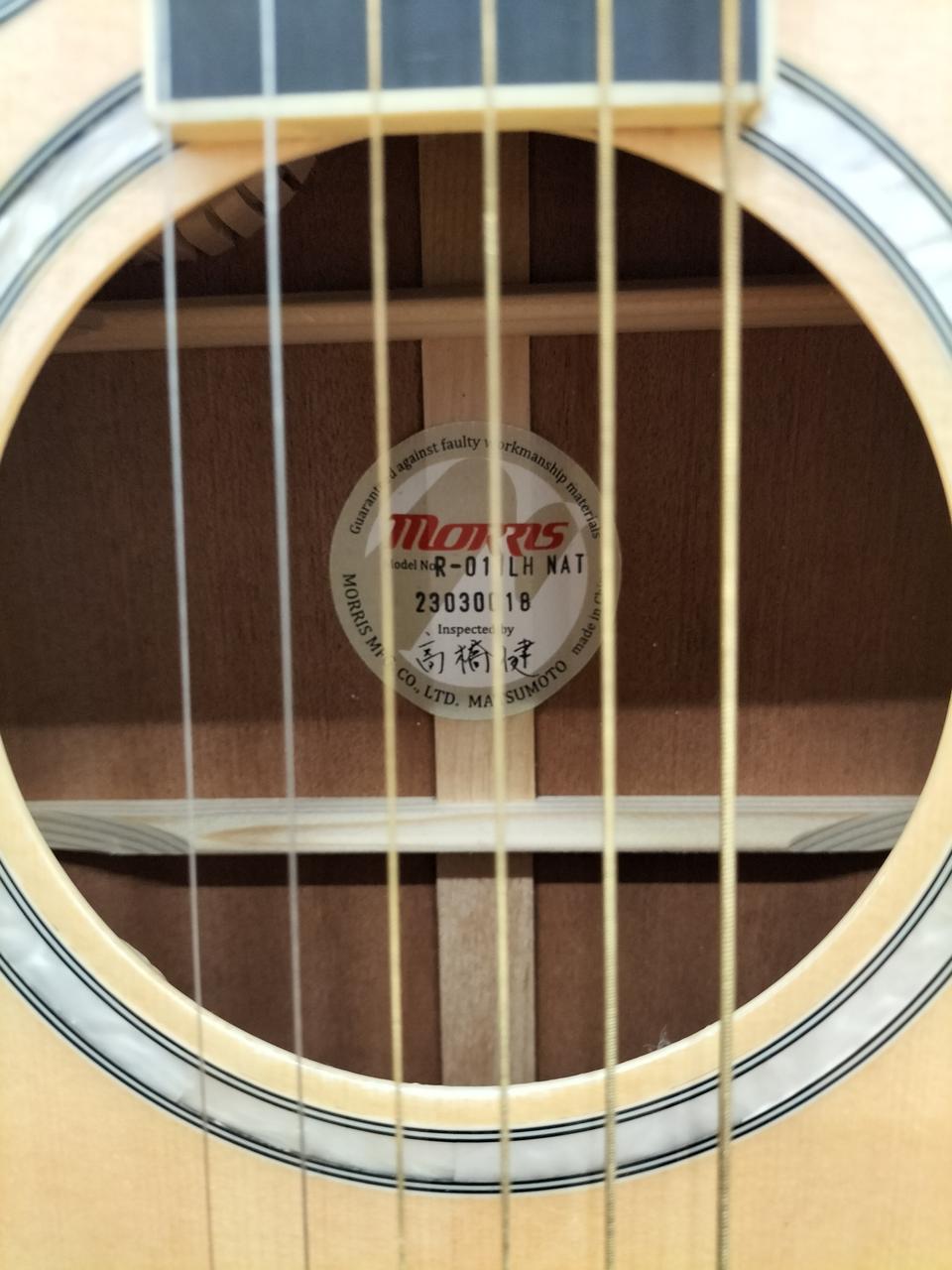 まる　Morris エレアコ MR-401TS セミハードケース発送 R-401 | 生産完了品 | MORRIS GUITARS モーリスギター