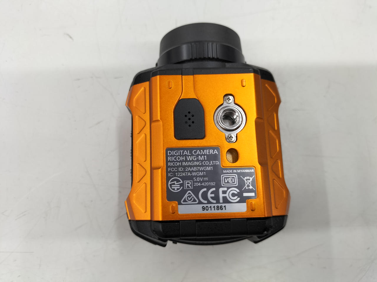 RICHO リコー/アクションカメラ/WG-M1/9022562/Bランク/77【中古】 中古】RICOH リコー WG-M1 オレンジ 防水アクションカメラ