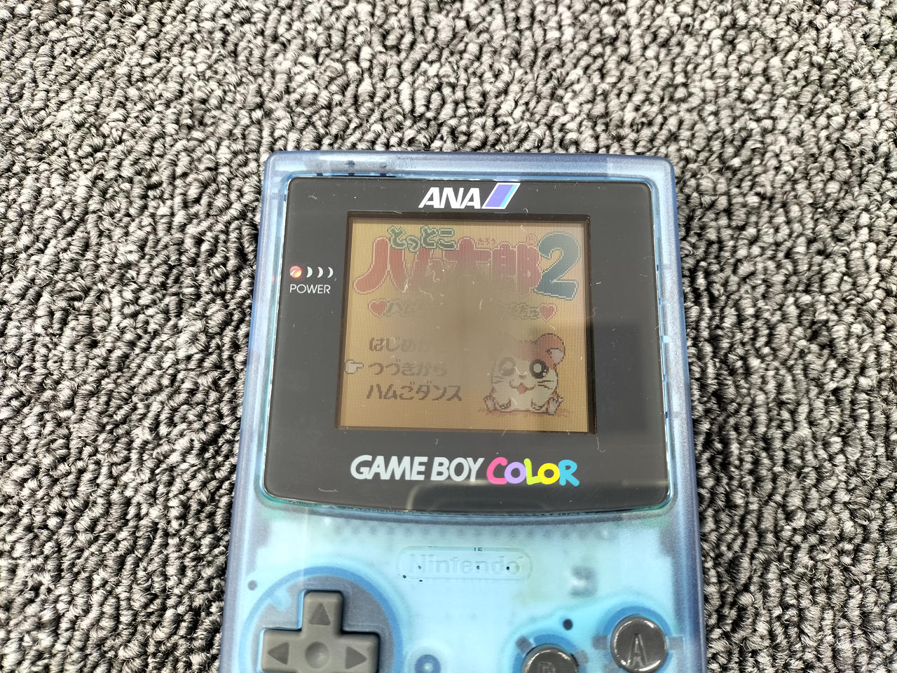 ニンテンドウ(NINTENDO)|希少なANAモデルのゲームボーイカラー