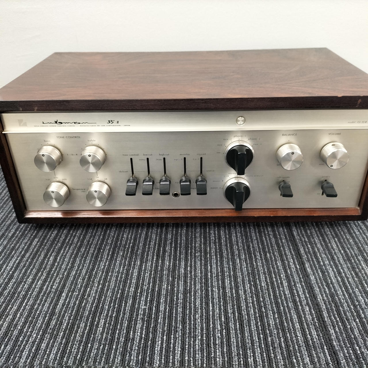 LUXMAN CL35Ⅱ 真空管 ラックスマン LUXMAN CL35II 真空管 プリアンプ CL-35II ラックスマンを岡山県