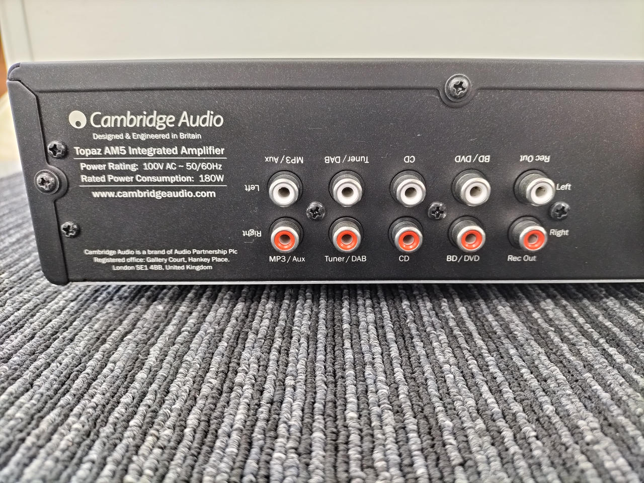◇　美品ですが　ケンブリッジオーディオ Topaz Am5　取扱説明書　付　◇ Amazon.co.jp: Cambridge Audio プリメインアンプ TOPAZ AM5
