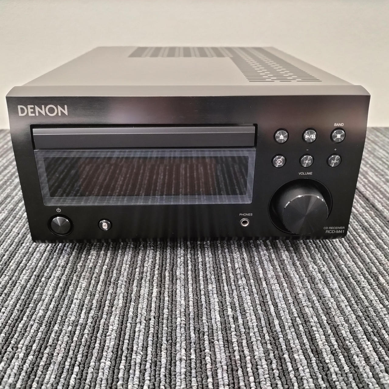 DENON CD RECEIVER RCD-M41K 動作品 2021年製元箱付 DENON（デノン） CDレシーバー｜RCD-M41-K｜[通販]ケーズデンキ