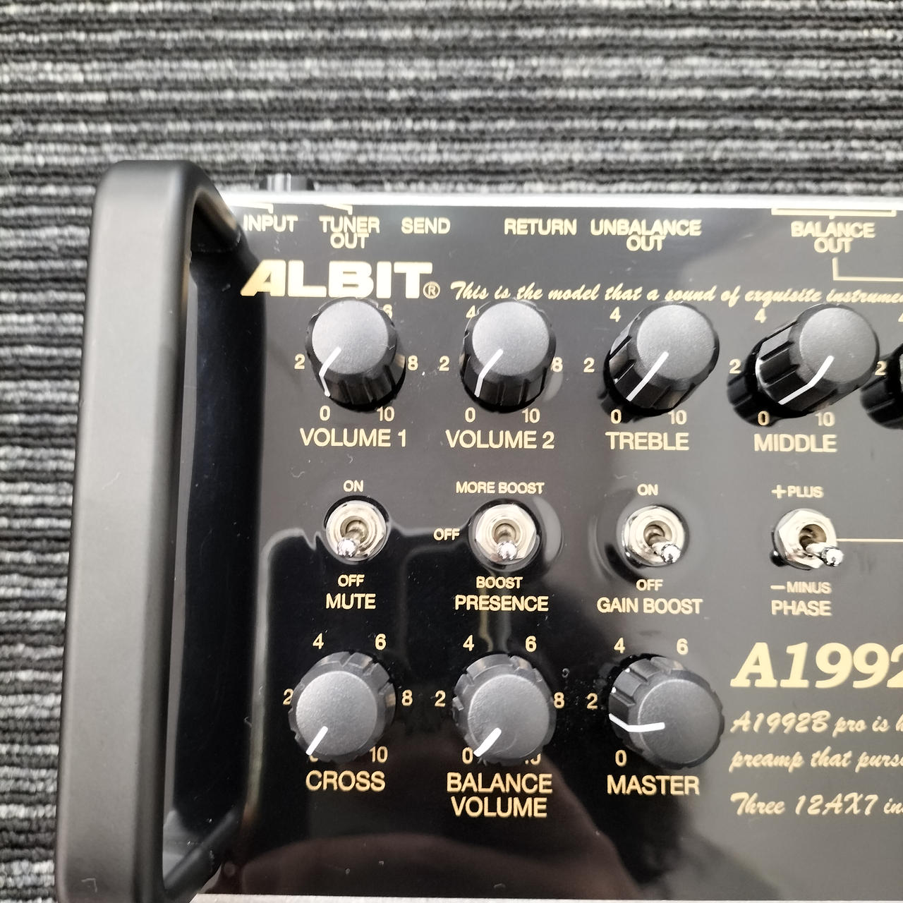 ALBIT|【真空管搭載ベースプリ】A1992B PRO|【ハードオフ公式通販