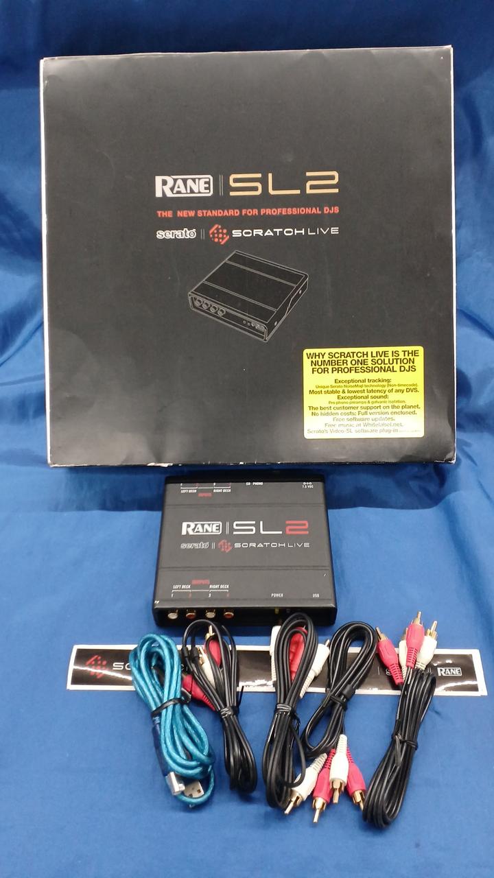 SERATO | RANE SL2 オーディオインターフェイス Rane SL2 Interface for Serato
