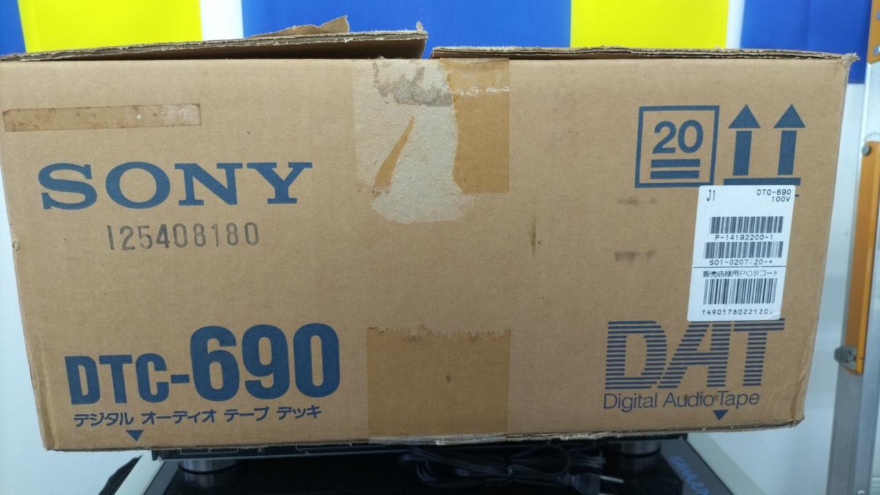 ソニー　SONY DTC-690 デジタルオーディオテープデッキ　値下げ Amazon | SONY DTC-690 DATデッキ ケーブル付 | SONY | カセット