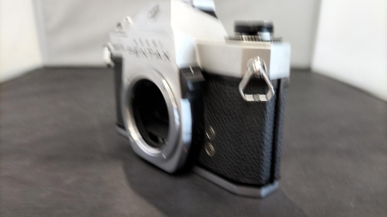 ASAHI PENTAX フィルム一眼レフカメラ 55mm f/1.8レンズ付き △Asahi Pentax 一眼レフカメラ レンズ 1:1.8/55