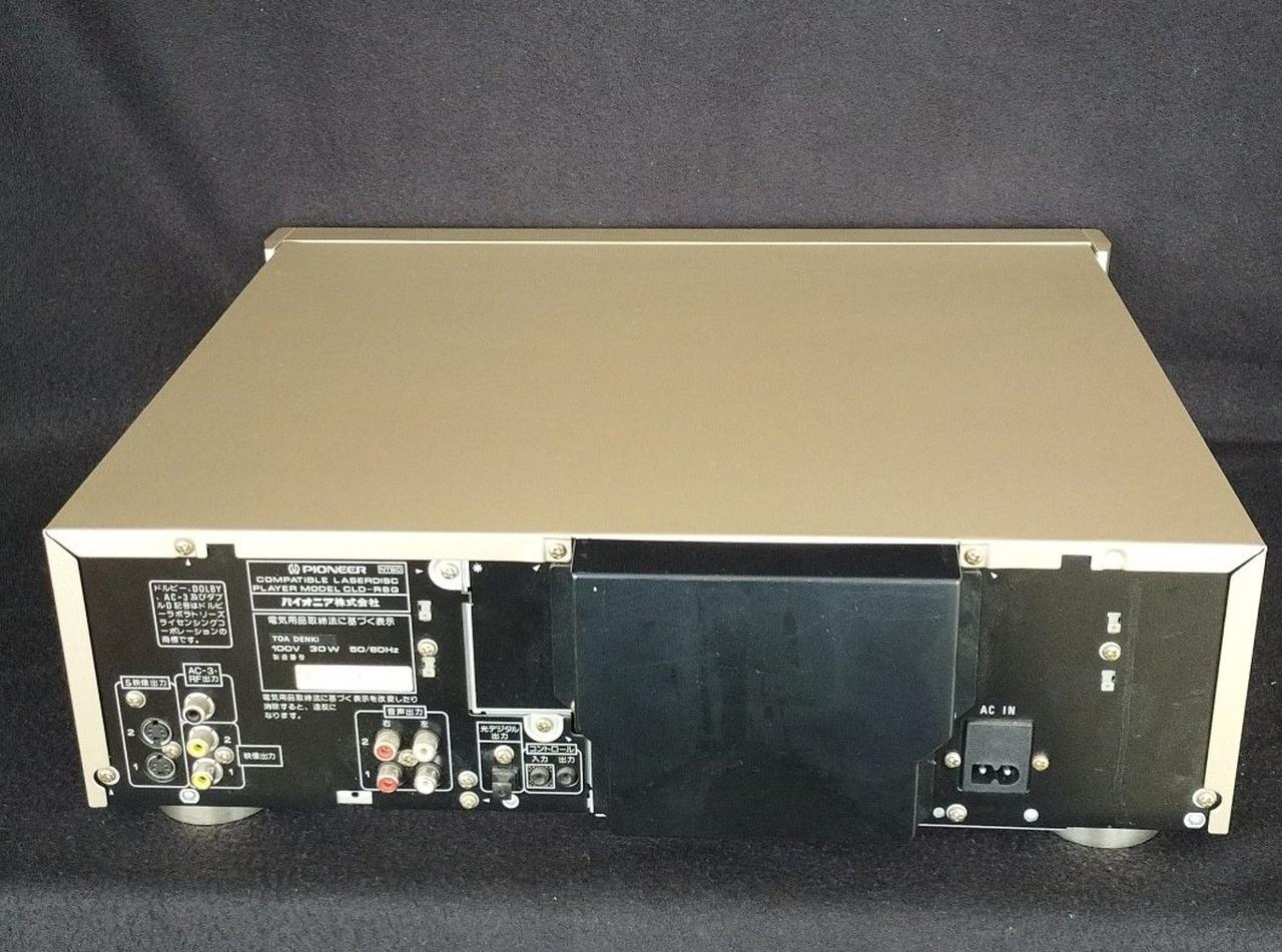 美品】PIONEER パイオニア LDプレーヤー CLD-R6G 整備動作品