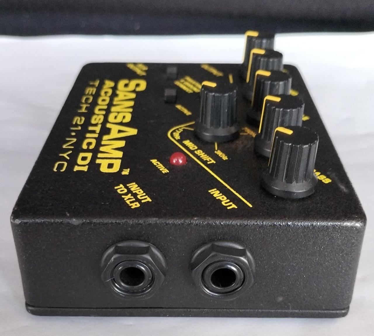 SANSAMP ACOUSTIC DI TECH 21｜エレアコ用プリアンプDI（アコギ