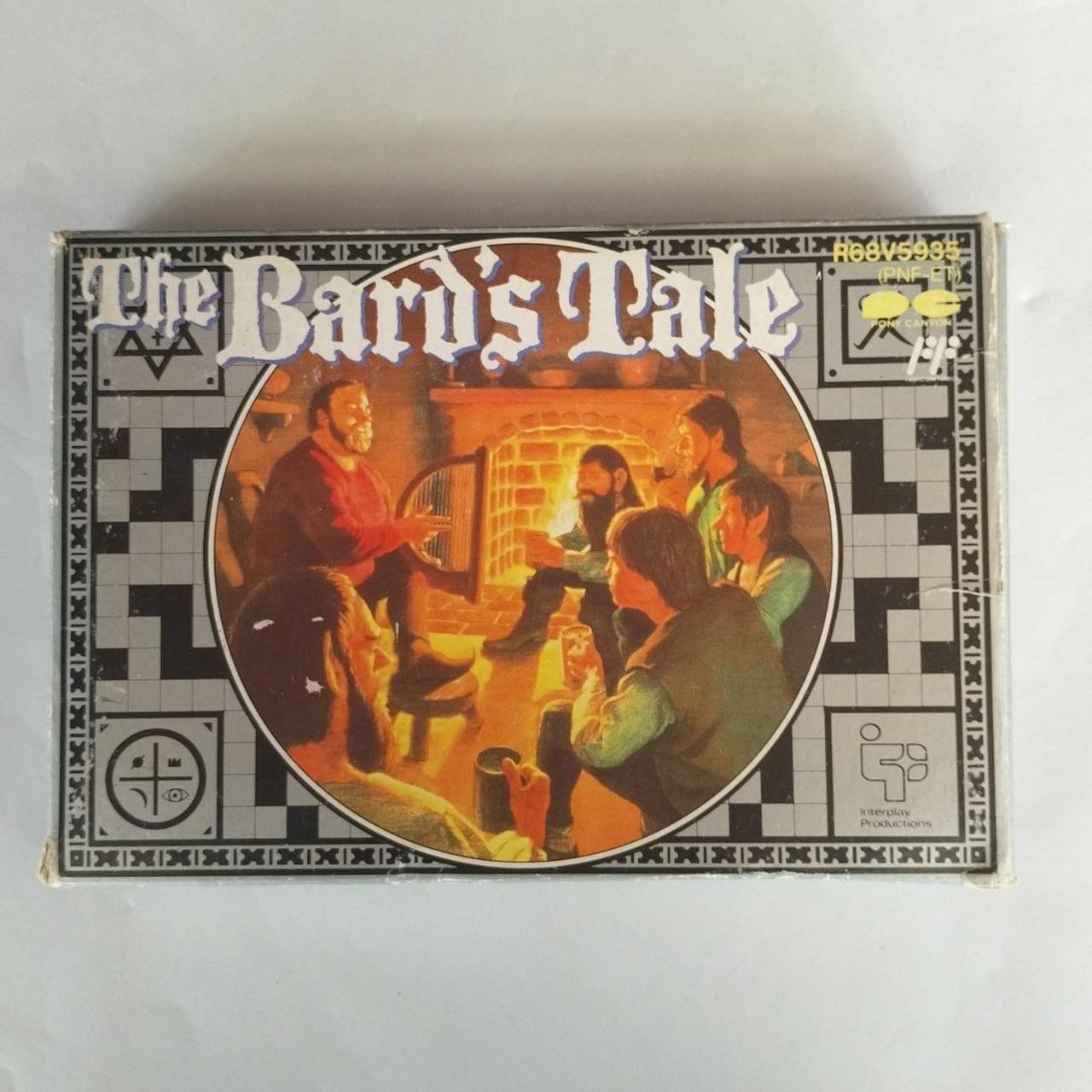 バーズテイル　ポニーキャニオン　ファミコン【送料込】 FC】ポニーキャニオン The Bard's Tale バーズテイル 箱・説明書