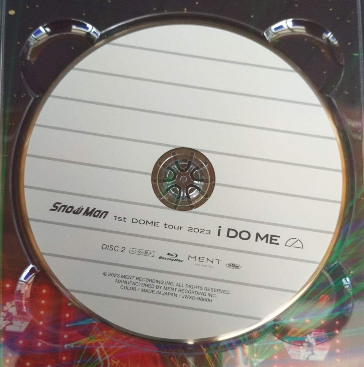 ミュージック SnowMan i DOME Amazon.com: Snow Man 1st DOME tour 2023 i DO ME(Blu-ray