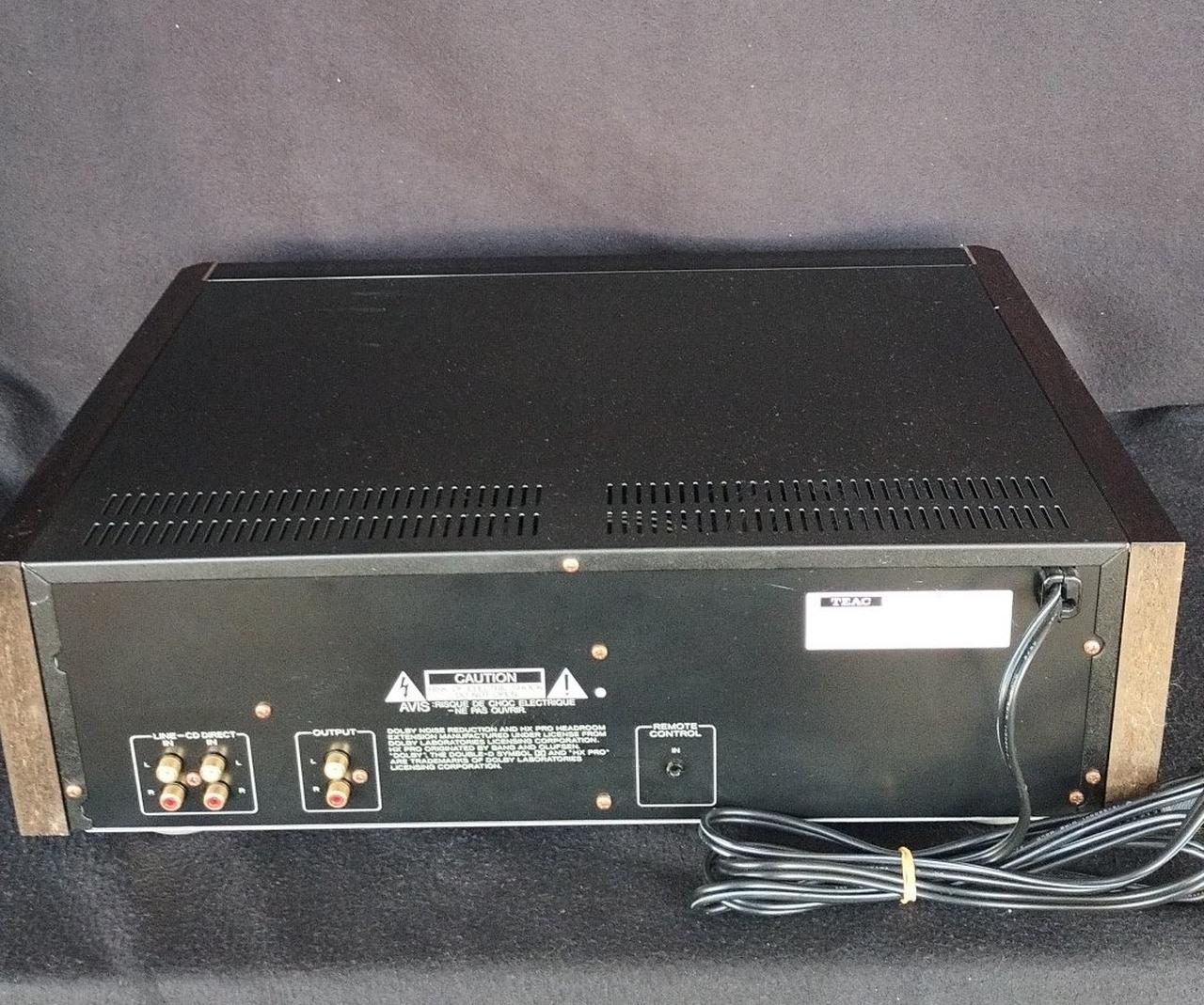 値下げ中　TEAC カセットデッキ ブラック TEAC|カセットデッキ|HARDOFFオフモール（オフモ）|2014190000023161