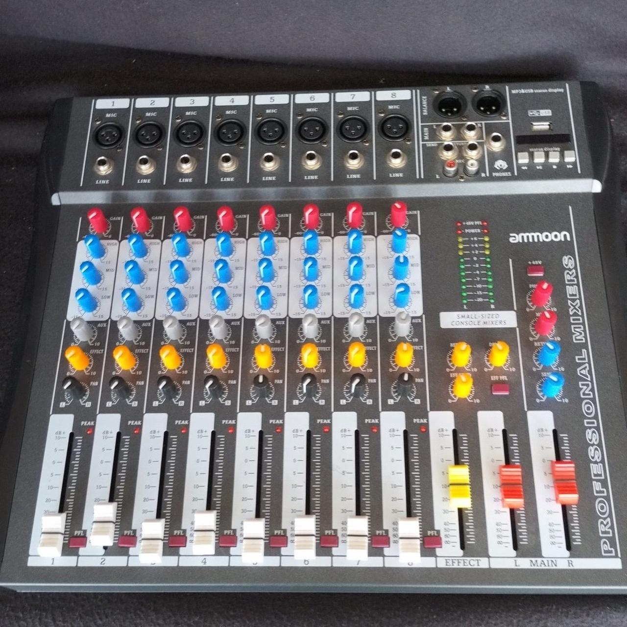 ほぼ新品　ammoon AGM02 オーディオミキシングコンソール HLB174_4XOfrK1RjSspbq6A4pFXaz.