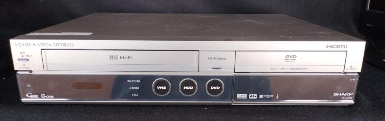 SHARP|DVD/VHSレコーダー|HARDOFFオフモール（オフモ）|2014190000026096