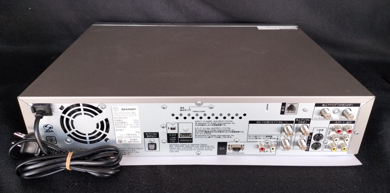 SHARP|DVD/VHSレコーダー|HARDOFFオフモール（オフモ）|2014190000026096