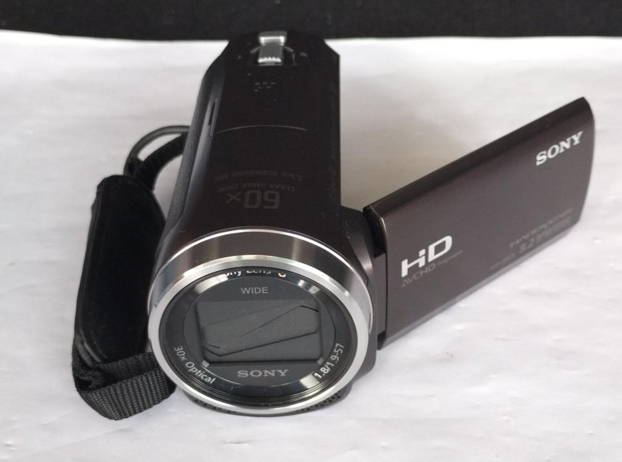 中古・美品】SONY HDR-CX675 SONY純正ケース・NP-FV70付 中古・美品