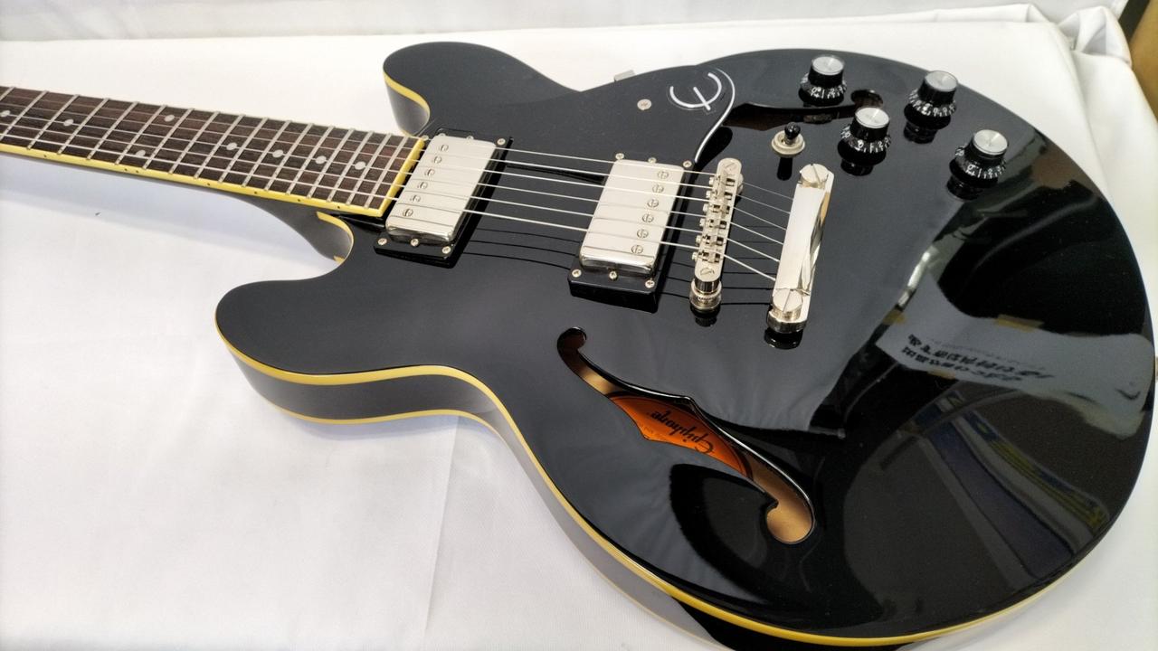美品】エピフォンEpiphone セミアコ DOT ES-339 Ebony
