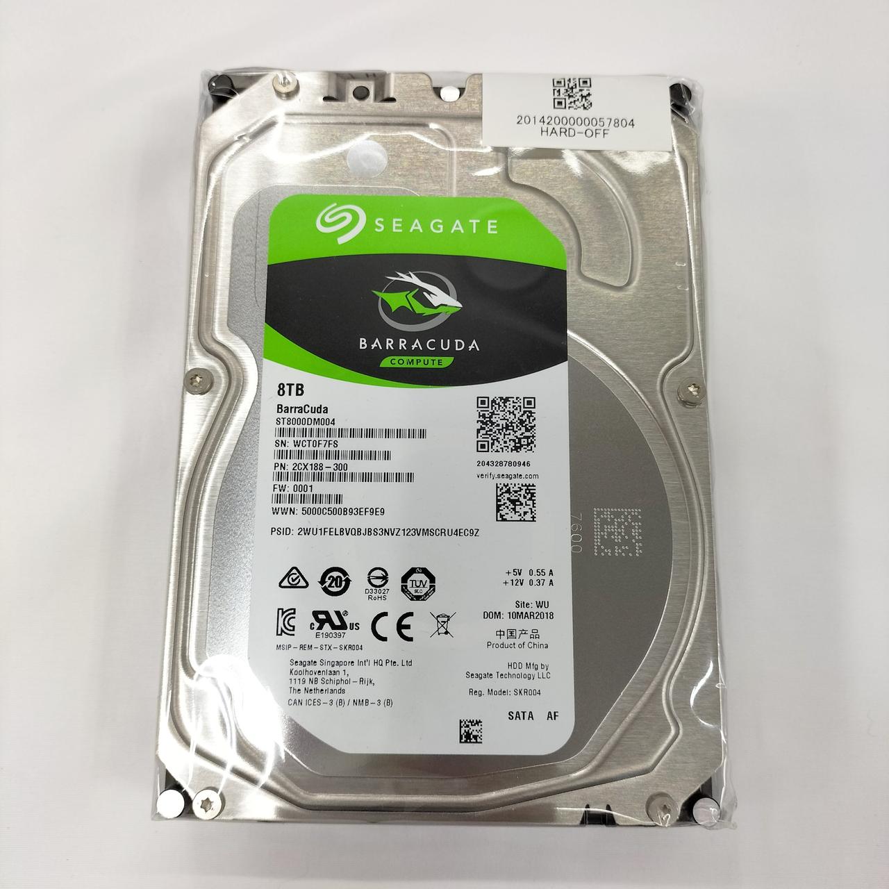 シーゲート(SEAGATE)|3.5INCH HDD 8TB|【ハードオフ公式通販】オフ